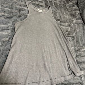 Free people gray tank top